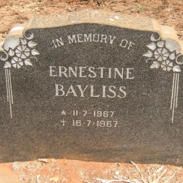 BAYLISS Ernestine 1967-1967