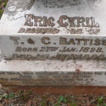 BATTISS Eric Cyril 1898-1898