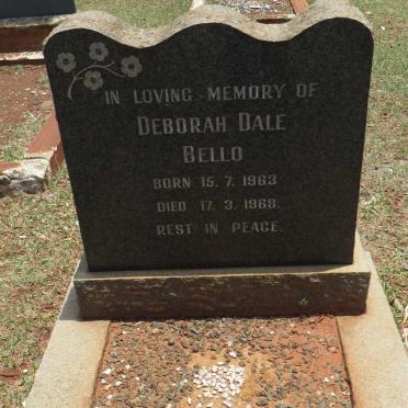 BELLO Deborah Dale 1963-1968