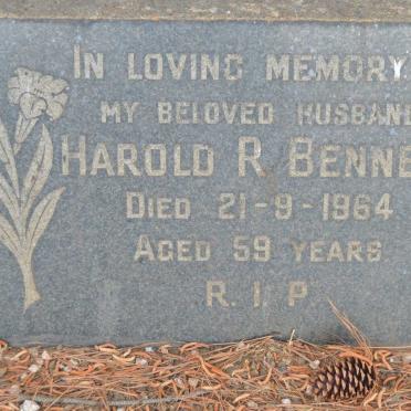 BENNETT Harold R. -1964