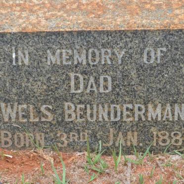 BEUNDERMAN Wels 1881-