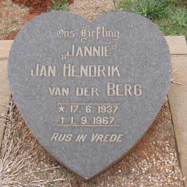 BERG Jan Hendrik, van der 1937-1967
