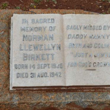 BIRKETT Norman Llewellyn 1935-1942