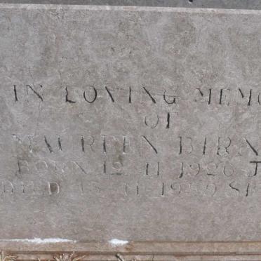 BIRNIE Maureen 1926-1959