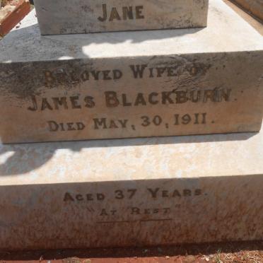 BLACKBURN Jane -1911