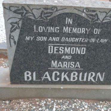 BLACKBURN Desmond &amp; Marisa