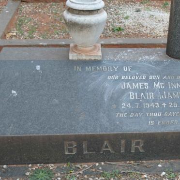 BLAIR James Mc Innes 1943-1965