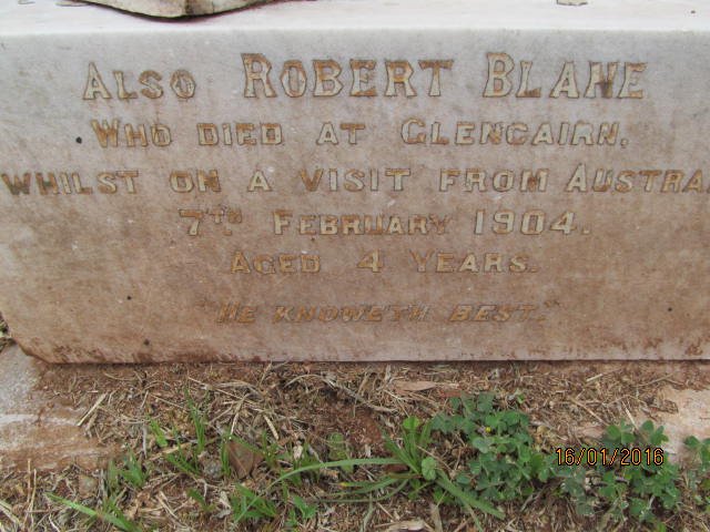 BLANE Robert -1904