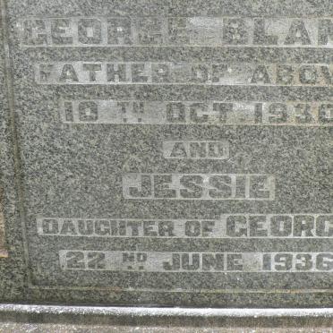 BLANE George -1930 :: BLANE A.R.W. -1912 :: BLANE Jessie -1936