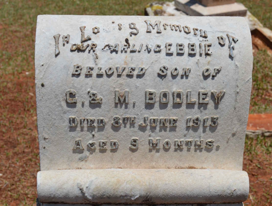 BODLEY Ebbie -1913