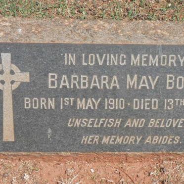 BOWEN Barbara May 1910-1952