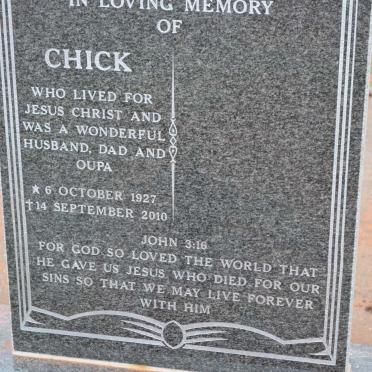 BOTHA Chick 1927-2010