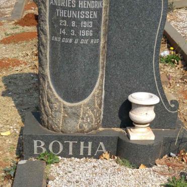 BOTHA Andries Hendrik Theunissen 1913-1966 :: BOTHA Louis 1947-19?8 :: BAKER Mark Arthur 1965-1988