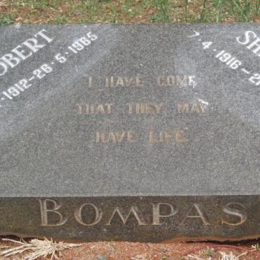 BOMPAS Robert 1912-1965 &amp; Sheila 1916-1983