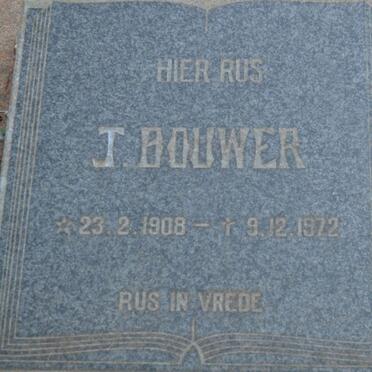 BOUWER J. 1908-1972