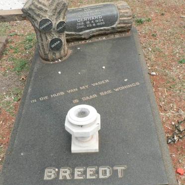 BREEDT Gerhard 1934-1988