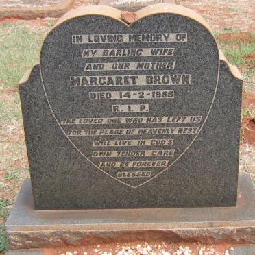 BROWN Margaret -1955