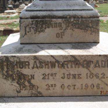 BRADLEY Arthur Ashworth 1862-1906
