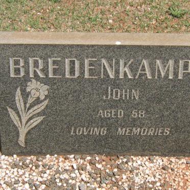 BREDENKAMP John
