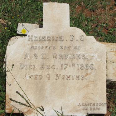BRUHNS Heinrich F.C. -1896