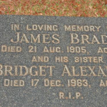BRADY James -1905 :: ALEXANDER Bridget -1963