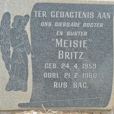 BRITZ Meisie 1959-1960
