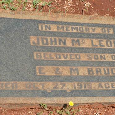 BRUCE John Mc Leod -1915
