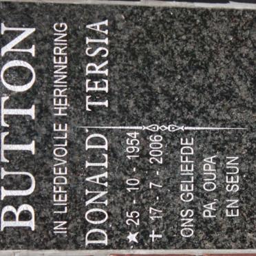 BUTTON Donald 1954-2006 &amp; Tersia