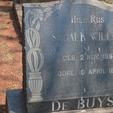 BUYS Schalk Willem, de 1868-1950
