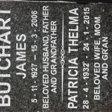 BUCHART James 1927-2006 &amp; Patricia Thelma 1932-2015