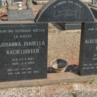 BURGER Albertus Johannes 1944-1966 :: KACHELHOFFER Johanna Isabella 1947-1966