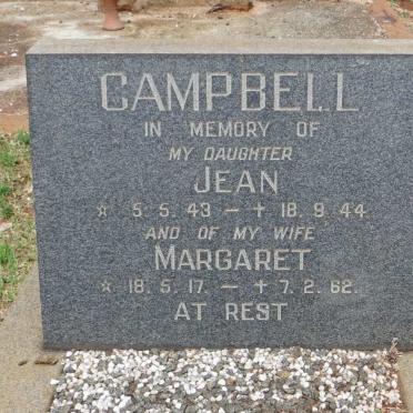CAMPBELL Margaret 1917-1962 :: CAMPBELL Jean 1943-1944