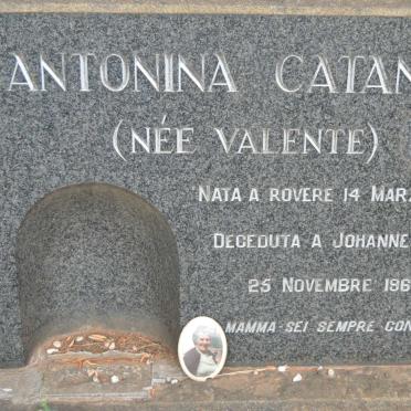CATANIA Antonina nee VALENTE 1900-1962