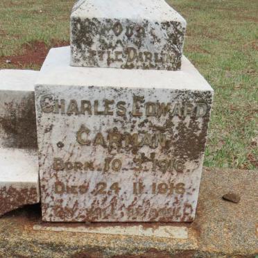 CARMAN Charles Edward 1916-1916