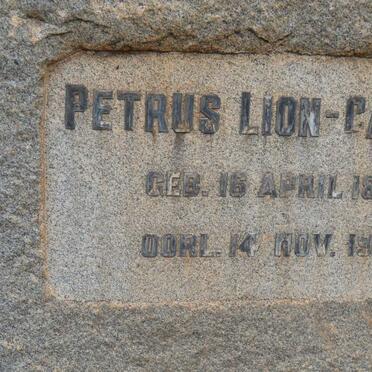 CACHET Petrus, LION 1880-1940