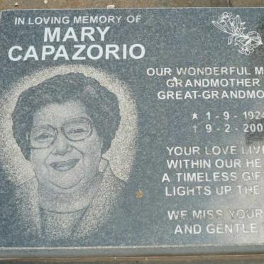 CAPAZORIO Justino 1911-1960 :: MORGADINHO Jusrino :: CAPAZARIO Mary 1924-2004 :: CAPAZORIO Jose 1949-1991