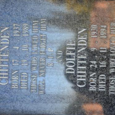 CHITTENDEN Trevor 1937-1989 &amp; Dolfie 1930-1994