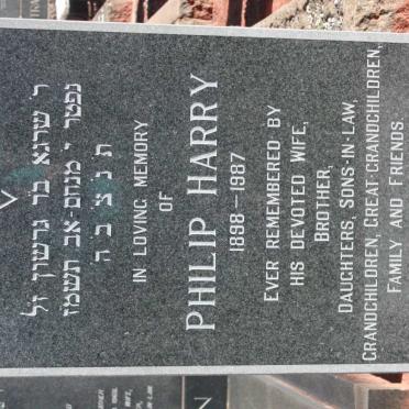 CHANANIE Philip Harry 1898-1987