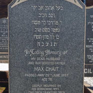 CHAIT Max -1957