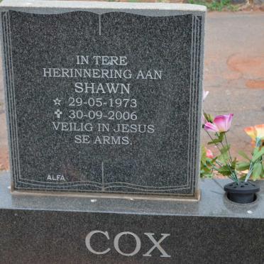 COX Shawn 1973-2006