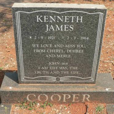 COOPER Kenneth James 1921-1964