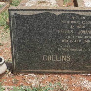 COLLINS Petrus Johannes 1887-1946