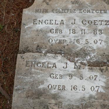 COETZEE Engela J. 1883-1907 :: COETZEE Engela J.M. 1907-1907