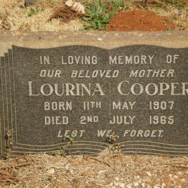 COOPER Lourina 1907-1965