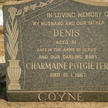 COYNE Denis :: POTGIETER Charmaine -1967