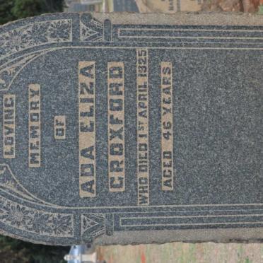 CROXFORD Ada Eliza -1925