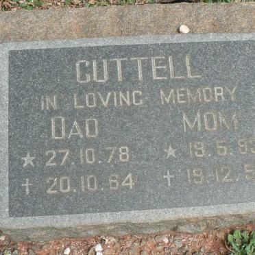 CUTTELL 1878-1964 &amp; 1883-1952