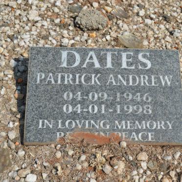 DATES Patrick Andrew 1946-1998