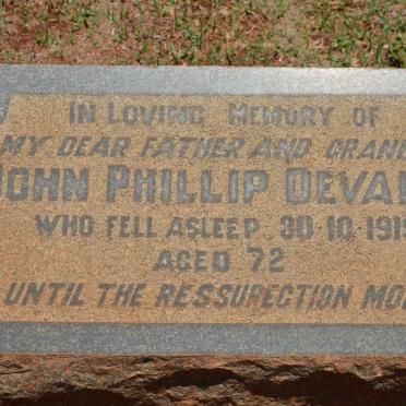 DEVALL John Phillip -1915
