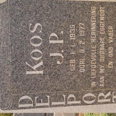 DELPORT Koos J.P 1935-1977